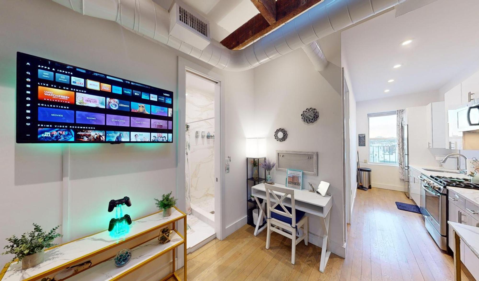Chic Penthouse 15 Minutes From Nyc - Bus Stop At Doorstep 호보컨 외부 사진