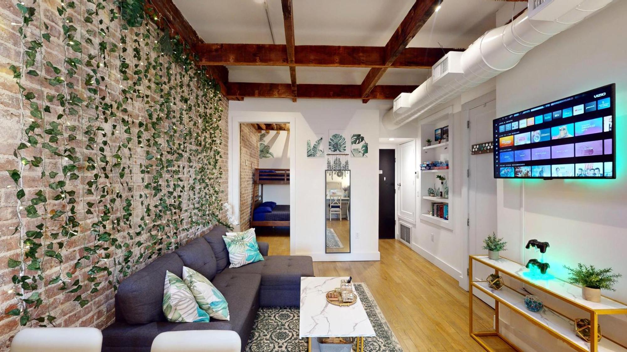 Chic Penthouse 15 Minutes From Nyc - Bus Stop At Doorstep 호보컨 외부 사진