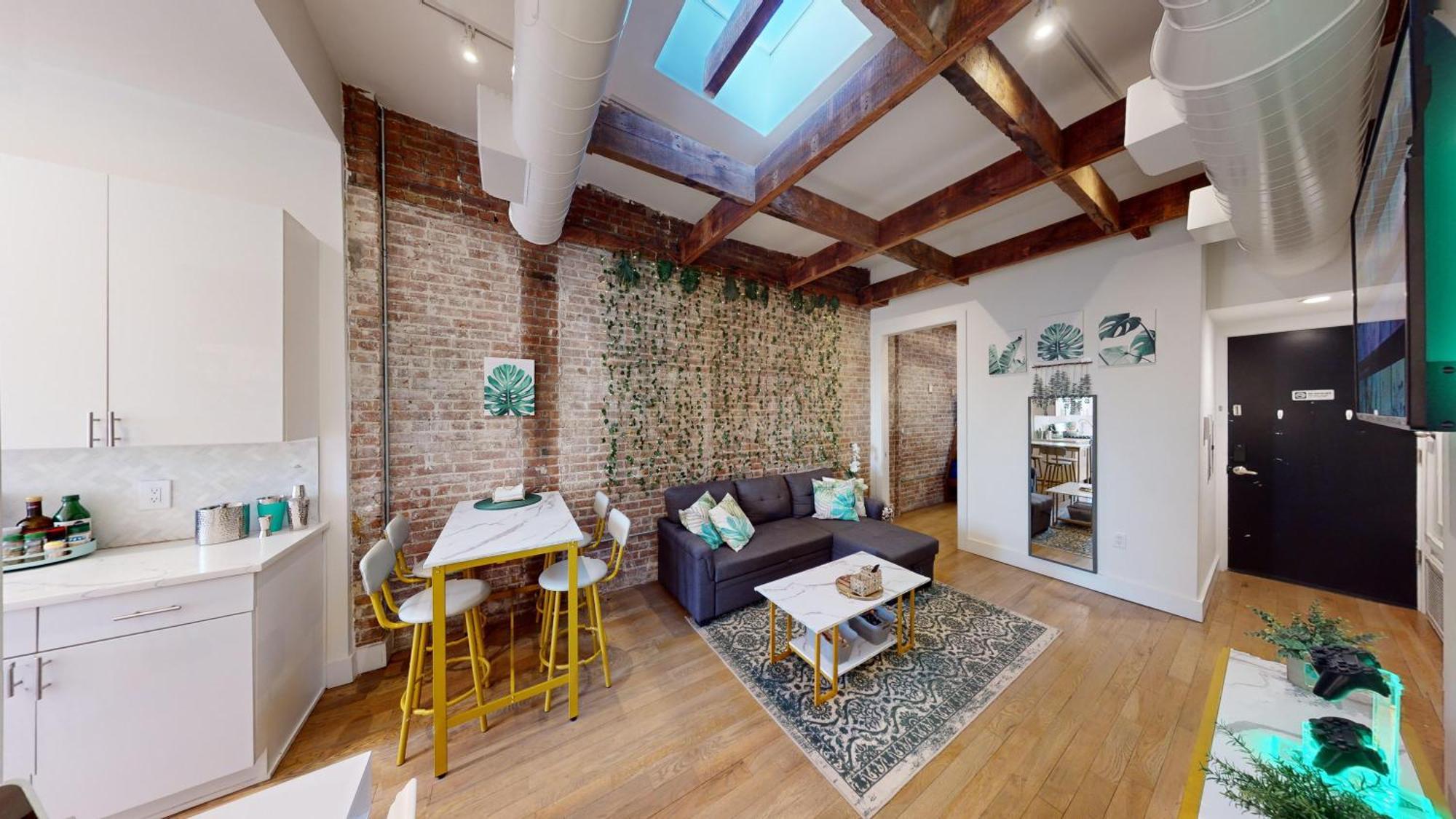 Chic Penthouse 15 Minutes From Nyc - Bus Stop At Doorstep 호보컨 외부 사진