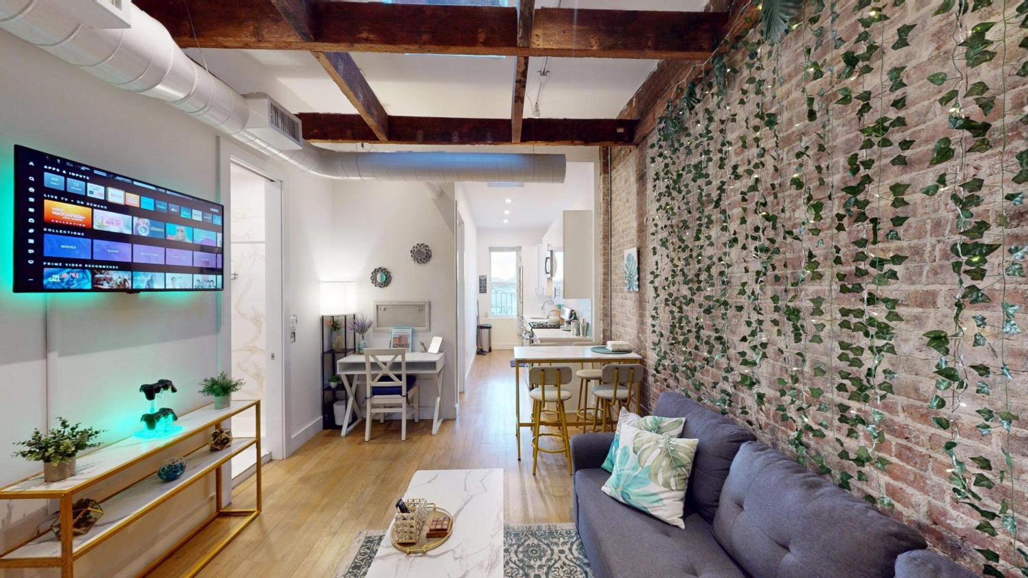 Chic Penthouse 15 Minutes From Nyc - Bus Stop At Doorstep 호보컨 외부 사진