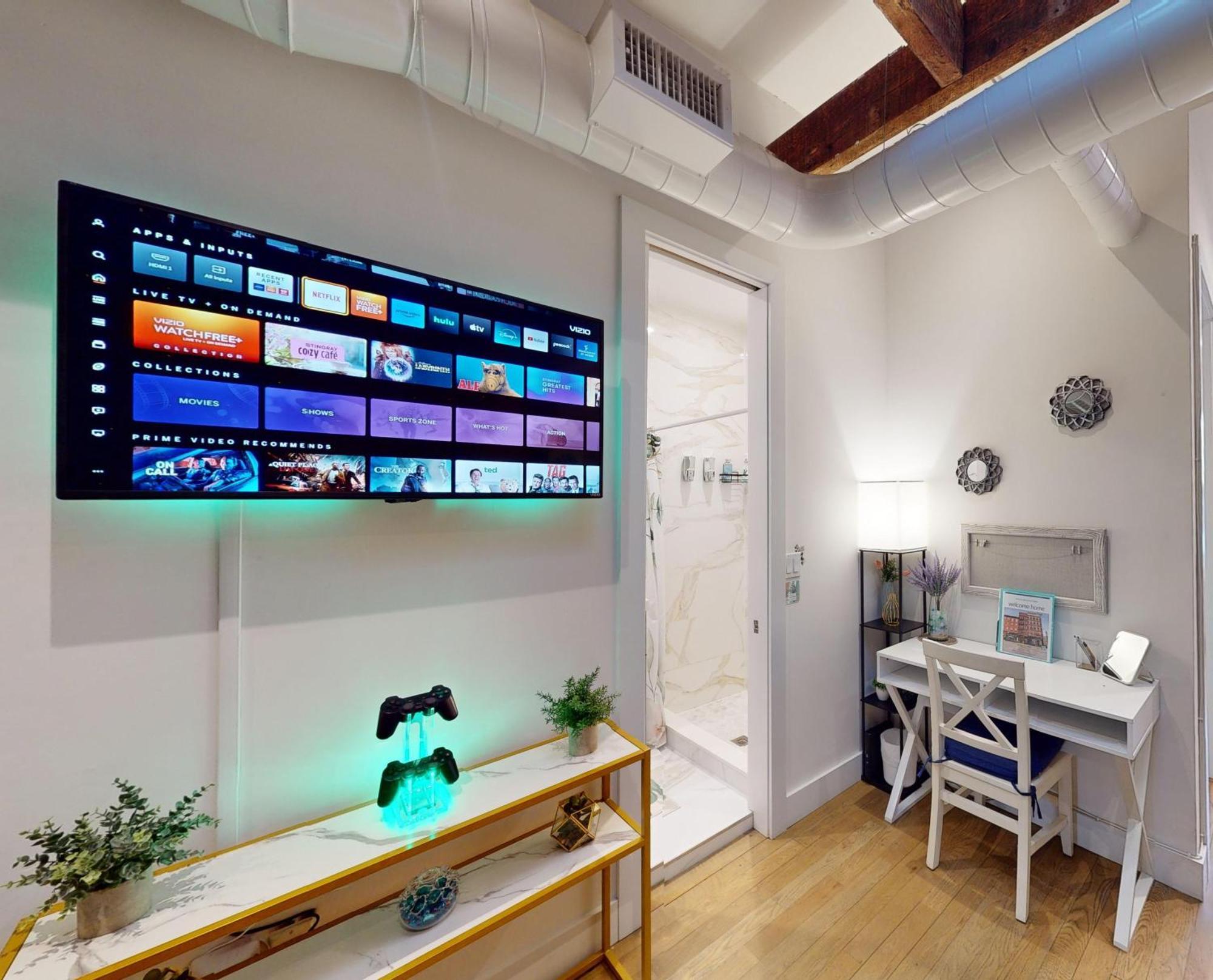Chic Penthouse 15 Minutes From Nyc - Bus Stop At Doorstep 호보컨 외부 사진